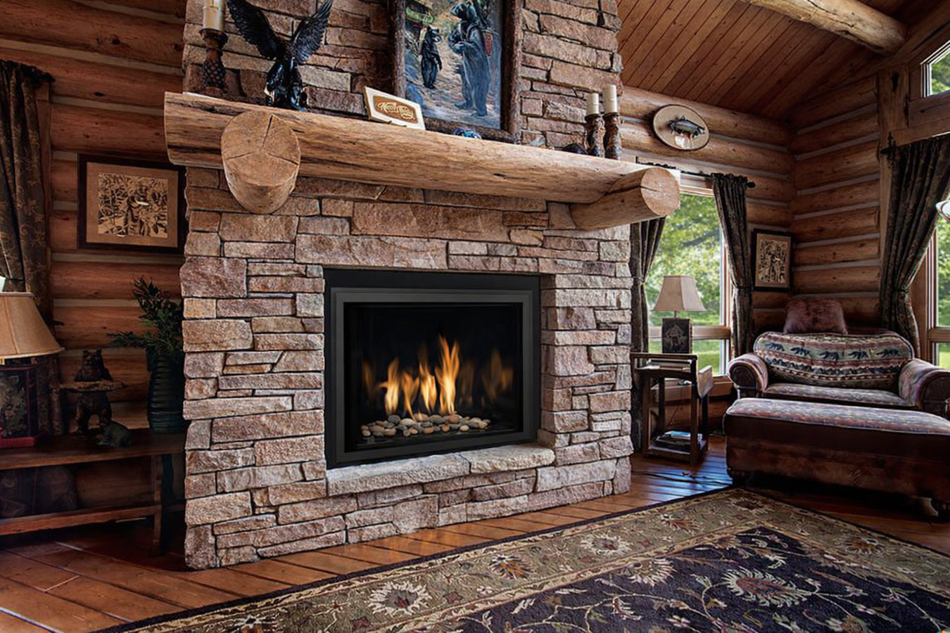 Fireplace installation in Hayward, CA